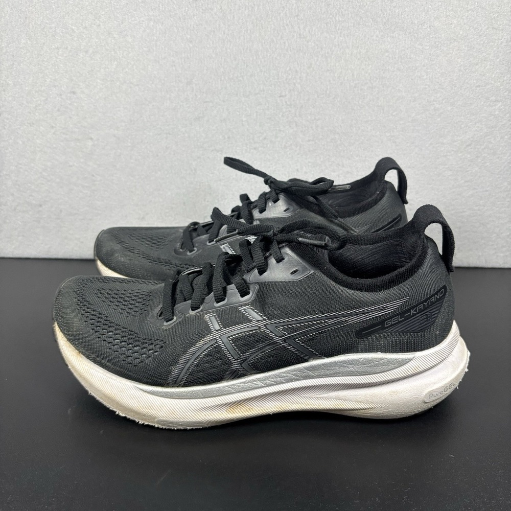 Asics Gel-Kayano 31 Women's Running Walking Gym Shoes Black Size 8.5 Narrow